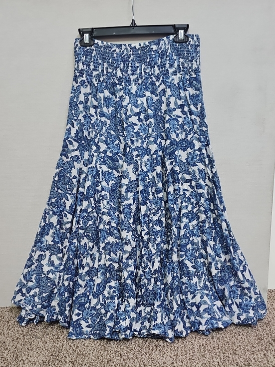 Philosophy Dresses & Skirts - PHILOSOPHY REPUBLIC BLUE PAISLEY MAXI SKIRT BFPM-09-059